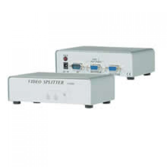 S-LINK SL-2502  (2 EKR+1 PC) 250MHz VGA Çoklayıcı