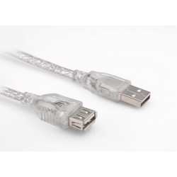 S-LINK SL-AF2003  3M Şeffaf USB2.0  UZATMA KABLOS