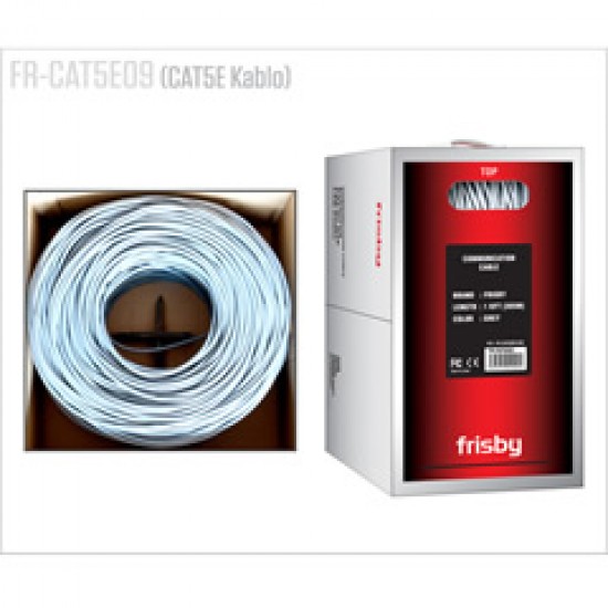 FRISBY FR-CAT5E09  CAT5e  UTP  305m  Kablo