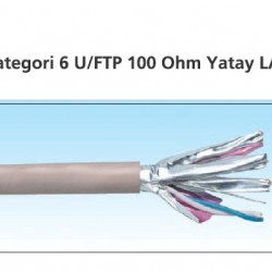 HCS U/FTP CAT 6A LS0H Gri, 500m Makara 4x2x23#