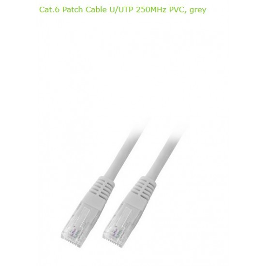 EFB CAT6 UTP 0,5m GRI AWG24 PATCH KABLO