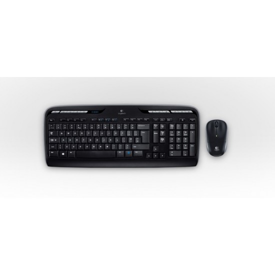LOGITECH MK330 KABLOSUZ KLAVYE & MOUSE SETİ-SİYAH 920-003988