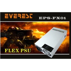 EVEREST EPS-FX01 SLIM 200W 4cm Fan 2 SATA 2 IDE Flex Power Supply