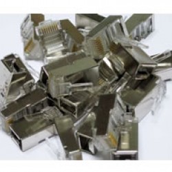 S-LINK SL-M66  Cat6 FTP Metal Jack 100'lü Paket