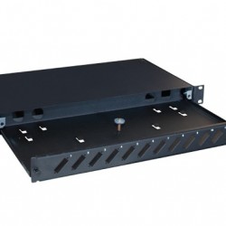 HCS Fiber optik modüler patch panel, boş,19'',1U
