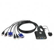 KVM Auto Switch ATEN CS22U 2 Port USB VGA KVM Switch