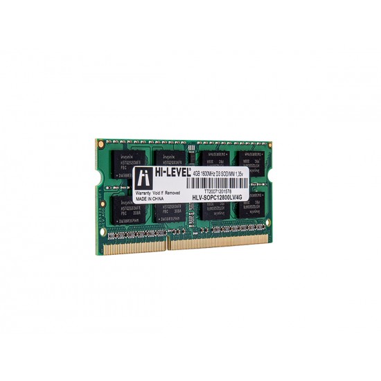 HI-LEVEL Sodimm 4 GB 1600MHz DDR3 1,35v  NB Ram