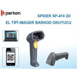 PERKON SPIDER SP410-U/USB 1D-2D (Karekod) Okuyucu + Ayak