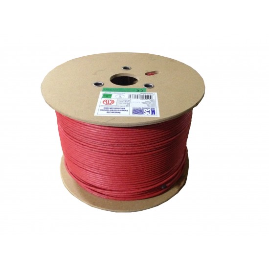 HCS U/UTP CAT6 LSOH KIRMIZI 500m Makara 23 AWG 4x2x23#