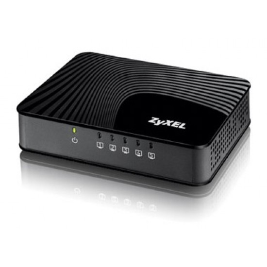 Zyxel GS105S v2  5-Port Desktop Gigabit Ethernet Media Switch