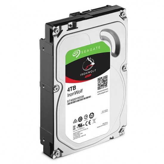 SEAGATE IRONWOLF 4 TB 5900RPM 64MB 7/24 1-8 Yuvalı Nas için