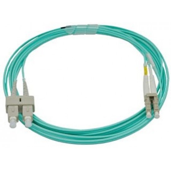 SC-LC Patch Cord Duplex MM OM4 1 mt