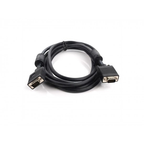 DARK 3m VGA M/M Ferrit Core EMI/RFI Filtreli, 8mm Çaplı, VGA Monitör Kablosu