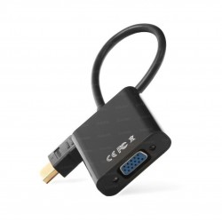 DARK HDMI to VGA Dijital - Analog Monitör Çevirici Dönüştürücü (DK-HD-AHDMIXVGA4