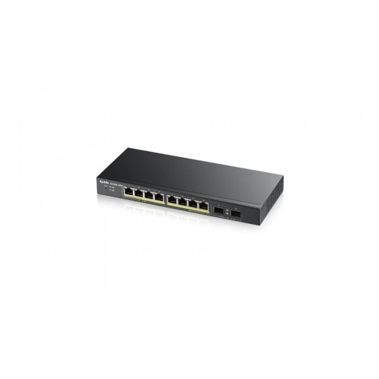 Zyxel GS1900-10HP 8GE Port, 2xSFP Yönetilebilir Switch