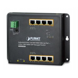 PLANET PL-WGS-4215-8P2S Industrial PoE 8GE port, 2xSFP 200W Managed Switch