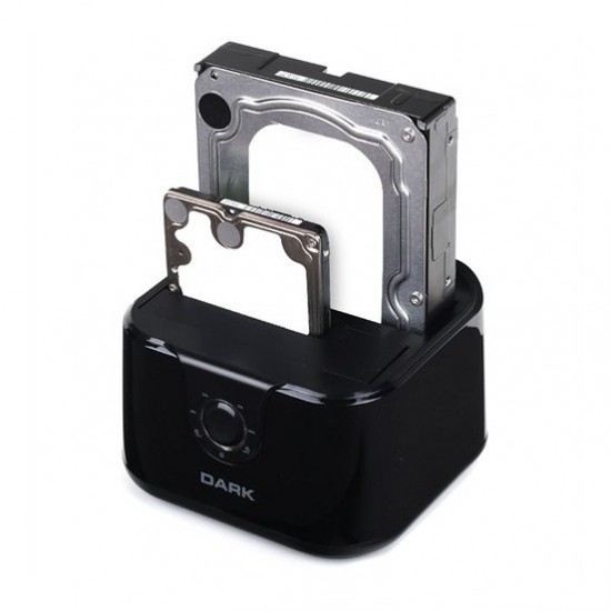 DARK StorexD24C Çift 3.5/2.5 Usb3.0 Sata Klon Destekli Disk İstasyonu (DK-AC-D