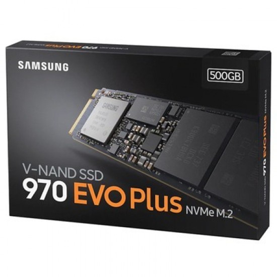 SAMSUNG 500 GB 970 EVO Plus PCIe M.2 SSD NVME 2280 3300/3500MB/S MZ-V7S500BW