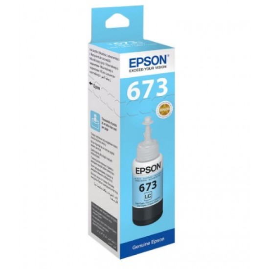 EPSON T6735 L800/L1800 LIGHT CYAN MÜREKKEP 70ML