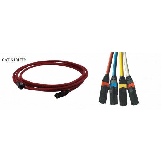 ERAT UTP CAT6  3m 4x2x24# LS0H Patch Cord Gri