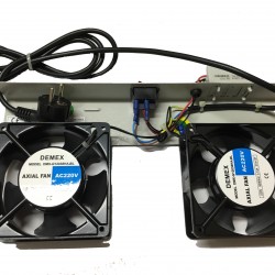LANDE HYPERLİNE Duvar tipi için 2 li Fan Modülü Termostat switch
