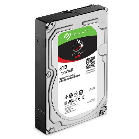 SEAGATE IRONWOLF 8 TB 7200RPM 256MB 7/24 1-8 Yuvalı  Nas için