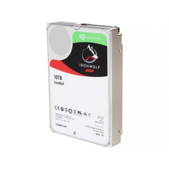 SEAGATE IRONWOLF 10 TB 7200RPM 256MB 7/24 1-8 Yuvalı  Nas için