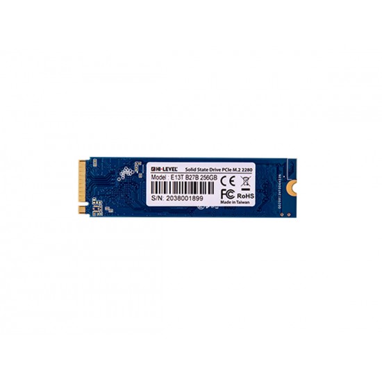 HI-LEVEL 256 GB M2 NVMe PCIe3  2280 3300/1200MBs SSD