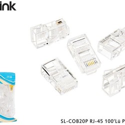 S-LINK SL-COB20P CAT5 RJ-45 100 Lü Paket (Yeni Nesil Jack)