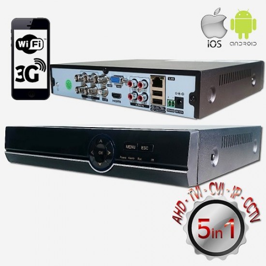 POWERGATE FLASH-B04 4 Kanal 5Mpix H265+ 5in1 Kayıt Cihazı (XMeye)