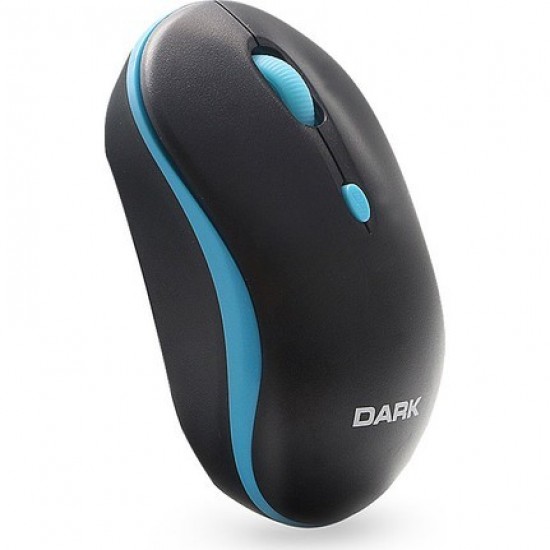 DARK MSW100B Wireless Notebook Mouse - Mavi/Siyah