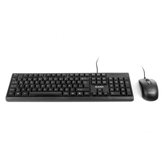 DARK KM1010 Q TR Kablolu Ofis Klavye & Mouse Set