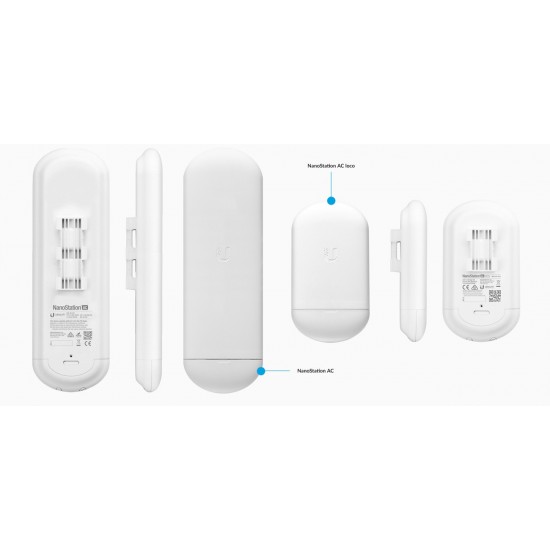 UBNT NanoStation NS-5AC 5GHz 450+ Mbps 15+ Km Outdoor airMAX AC Access Point