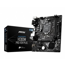 MSI H310M PRO-VDH PLUS SOKET 1151 DDR4 2666 DVI VGA HDMI USB3.1 mATX WIN7 WIN10