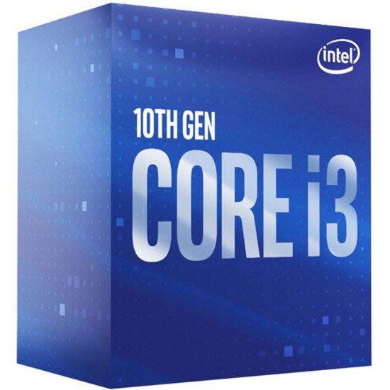 INTEL i3-10100  3.6GHz/4.3GHz VGA'lı, Fanlı 6MB 65W 1200p Box