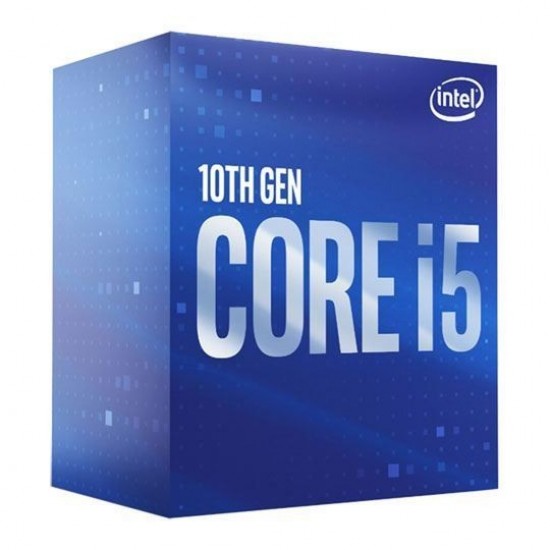 INTEL i5-10400 Box 2.9GHz/4.3GHz VGA'lı, Fanlı 6 Core 12MB 65W 1200p