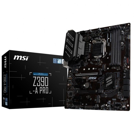 MSI Z390-A PRO SOKET 1151 DDR4 4400(OC) VGA DP M.2 USB3.1 ATX