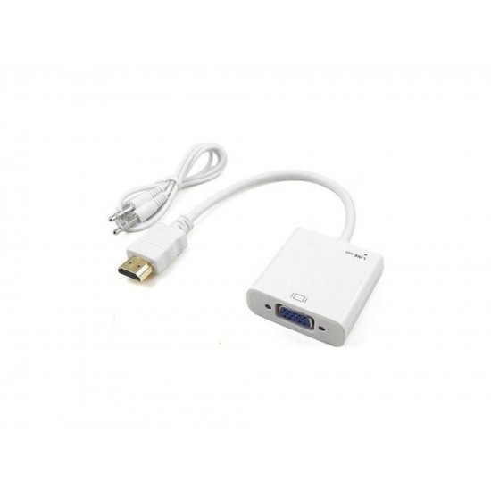 S-TECH ST-1405 HDMI to VGA Çevirici Sesli