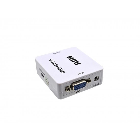 S-TECH ST-2292 VGA to HDMI Çevirici Sesli