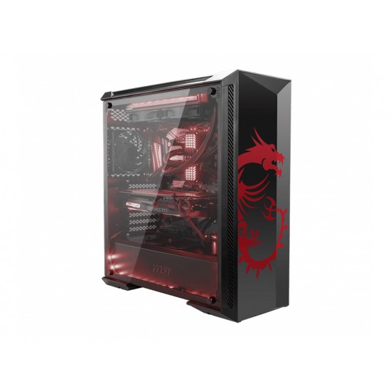 MSI MPG GUNGNIR 100D Temperli Cam 1 x Fan 120mm E-ATX Gaming Bilgisayar Kasası
