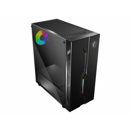 MSI MAG VAMPIRIC 010X Temperli Cam 1x A-RGB Fan 1 to 4 ARGB LED Hub  ATX Gaming
