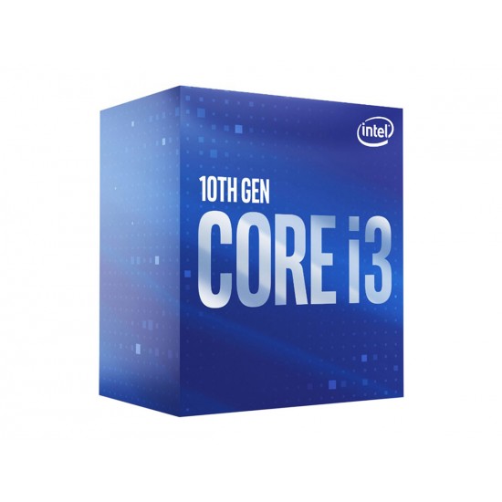 INTEL i3-10105  3.7GHz VGA'lı, Fanlı 6MB 65W 1200p Box