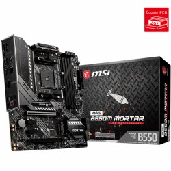 MSI MAG B550M MORTAR AM4 DDR4 4400(OC) HDMI DP M.2 USB3.2 MATX