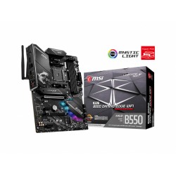 MSI MPG MPG B550 GAMING EDGE WIFI AM4 DDR4 5100(OC) HDMI DP M.2 USB3.2 WIFI RGB