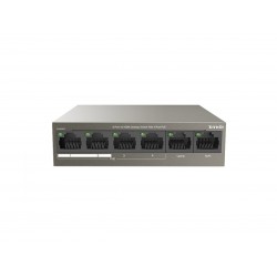 TENDA TEF1106P-4-63W 6-Port Megabit (4xPoE 63W) Desktop Switch