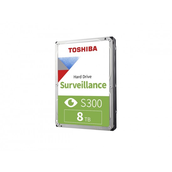 TOSHIBA S300 Surveillance 8 TB 7200RPM 256MB 7/24 DVR,NVR için Güvenlik HDD