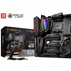 MSI MEG X570 ACE AM4 DDR4 4600 MHZ (OC) 3 x M.2 USB 3.2 WIFI 2X LAN RGB ATX