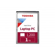 TOSHIBA 2.5 1TB L200 5400RPM SATA-3 6G 128MB-7mm