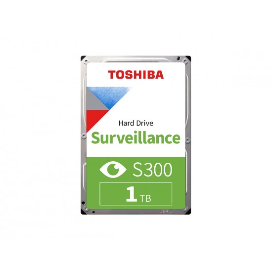 TOSHIBA S300 Surveillance 1 TB 5700RPM 64MB 7/24 DVR,NVR için Güvenlik HDD