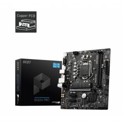 MSI B560M PRO SOKET 1200 DDR4 5200 (OC) PCI-E Gen 4 ,M.2 USB3.2  1x 2.5G LAN mAT